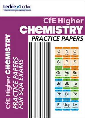 Higher Chemistry Practice Papers de Barry McBride