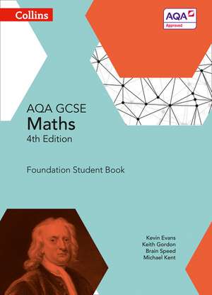 Collins Gcse Maths -- Aqa Gcse Maths Foundation Student Book: Teacher Guide de Kevin Evans