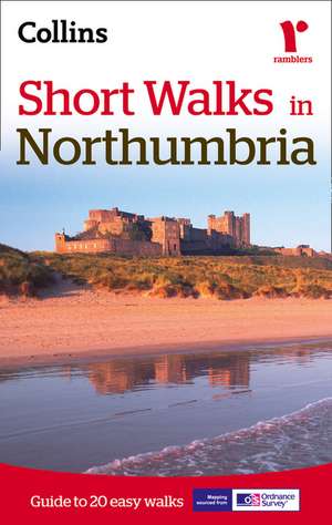 Short Walks in Northumbria de Collins Maps