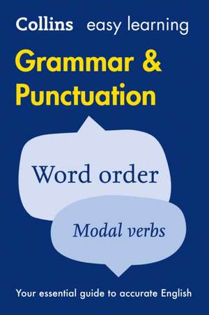 Easy Learning Grammar and Punctuation de Collins Dictionaries