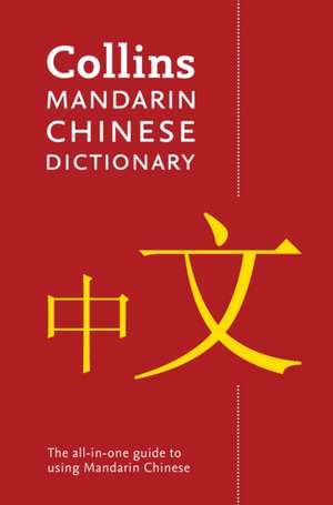 Mandarin Chinese Paperback Dictionary de Collins Dictionaries