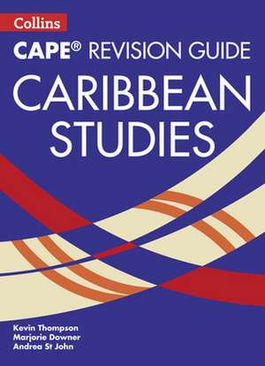 Collins Cape Revision Guide - Caribbean Studies de Kathleen Singh