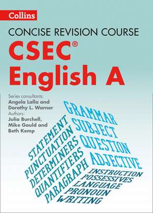 Concise Revision Course - English a - A Concise Revision Course for Csec(r) de Mike Gould