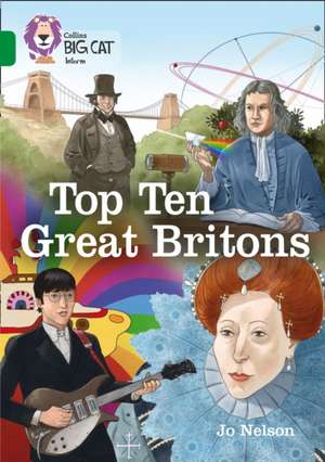 Collins Big Cat - The Top Ten Britons: Band 15/Emerald de Collins Uk