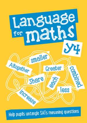 Eal Support: Year 4 Language for Maths Teacher Resources de Collins