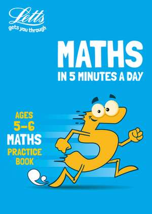 Letts 5-Minute Maths Mastery Age 5-6 de Collins Uk