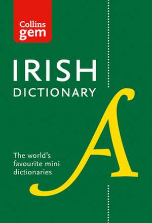 Collins Gem Irish Dictionary de Collins Dictionaries