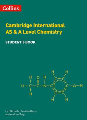 Cambridge International AS & A Level Chemistry Student's Book de Andrew Page