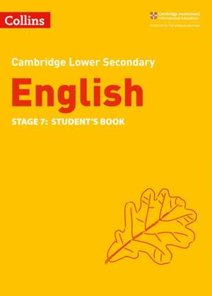 Lower Secondary English Student's Book: Stage 7 de Clare Constant