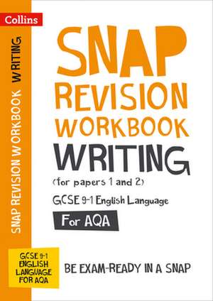 AQA GCSE 9-1 English Language Writing (Papers 1 & 2) Workbook de Collins Gcse