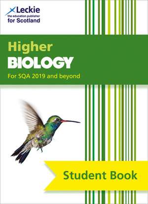 Student Book for Sqa Exams - Higher Biology Student Book (Second Edition) de John Di Mambro