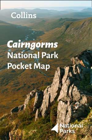 Cairngorms National Park Pocket Map de Collins Maps