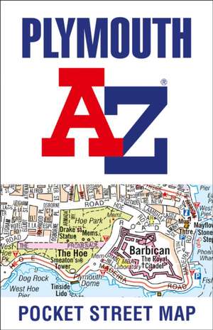 Plymouth Pocket Street Map de A-Z Maps