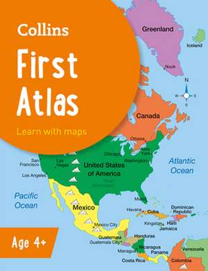 Collins First Atlas de Collins Maps