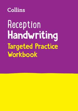 EARLY YE_RECEPTION HANDWRITING de Collins Preschool