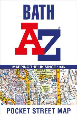 Bath A-Z Pocket Street Map de A-Z Maps