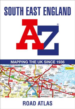 South East England Regional A-Z Road Atlas de A-Z Maps