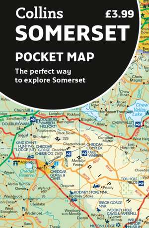 Somerset Pocket Map de Collins Maps