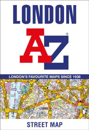 London A-Z Street Map de AâEUR¿Z maps