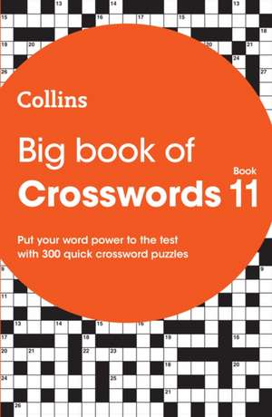 Collins Puzzles: Big Book of Crosswords 11 de Collins Puzzles