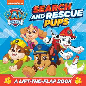 PAW Patrol Search and Rescue Pups: A lift-the-flap book de Paw Patrol