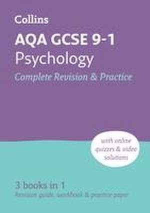 Aqa GCSE 9-1 Psychology Complete Revision and Practice de Collins GCSE