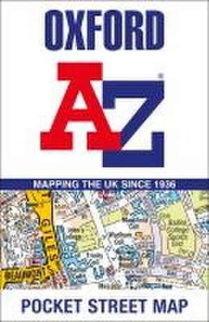 Oxford A-Z Pocket Street Map de A-Z Maps