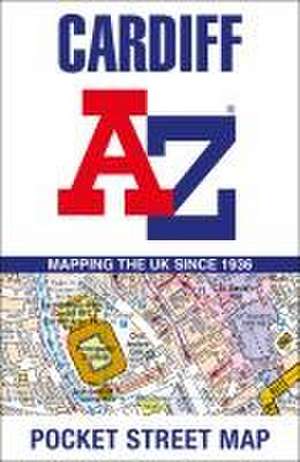 Cardiff A-Z Pocket Street Map de A-Z Maps