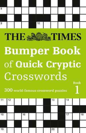 TIMES BUMPER QUICK CRYPTIC 1 de The Times Mind Games