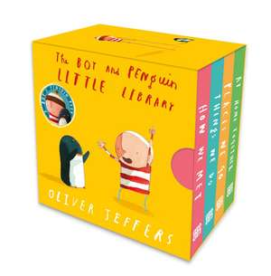 BOY & PENGUIN LITTLE LIB BRD de Oliver Jeffers