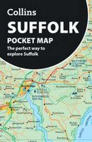 Suffolk Pocket Map de Collins Maps