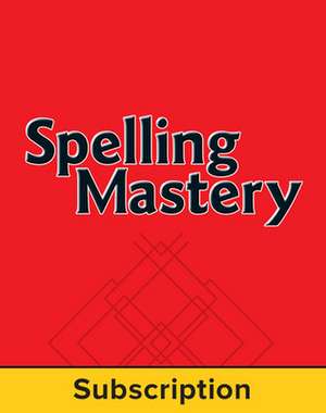 Spelling Mastery Level B Teacher Online Subscription, 1 year de N/A Mcgraw-Hill Education