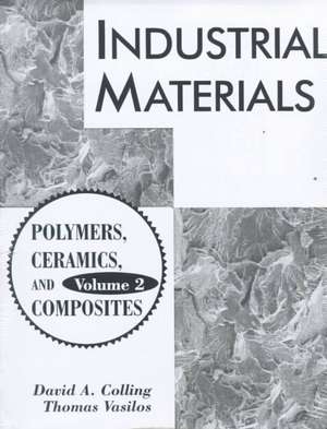 Industrial Materials: Volume 2, Polymers, Ceramics and Composites de David A. Colling