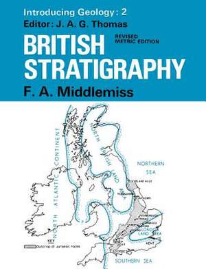 British Stratigraphy de Frank A. Middlemiss