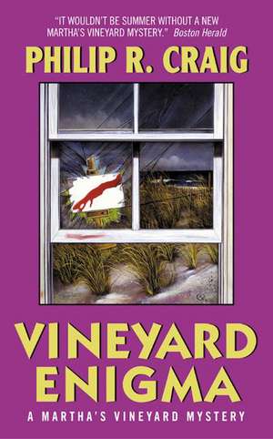Vineyard Enigma: A Martha's Vineyard Mystery de Philip R. Craig
