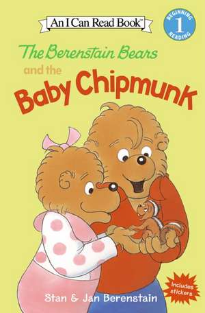 The Berenstain Bears and the Baby Chipmunk de Jan Berenstain