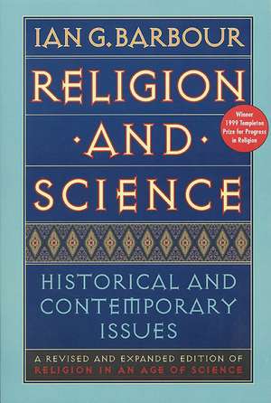 Religion and Science de Ian G. Barbour