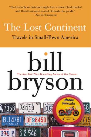 The Lost Continent de Bill Bryson