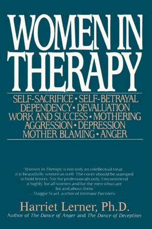 Women in Therapy de Harriet Lerner