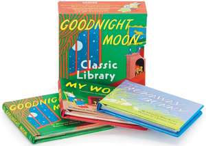 Goodnight Moon Classic Library: Contains Goodnight Moon, The Runaway Bunny, and My World de Margaret Wise Brown