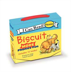 Biscuit: MORE 12-Book Phonics Fun!: Includes 12 Mini-Books Featuring Short and Long Vowel Sounds de Alyssa Satin Capucilli