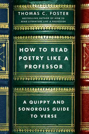 How to Read Poetry Like a Professor: A Quippy and Sonorous Guide to Verse de Thomas C Foster