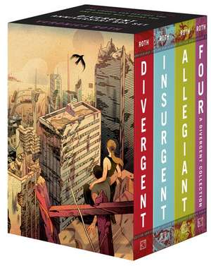 Divergent Anniversary 4-Book Box Set: Divergent, Insurgent, Allegiant, Four de Veronica Roth