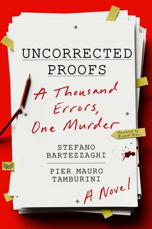 Uncorrected Proofs de Pier Mauro Tamburini