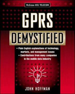 GPRS Demystified de John Hoffman