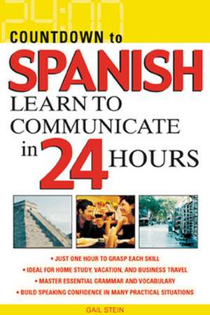 Countdown to Spanish de Gail Stein