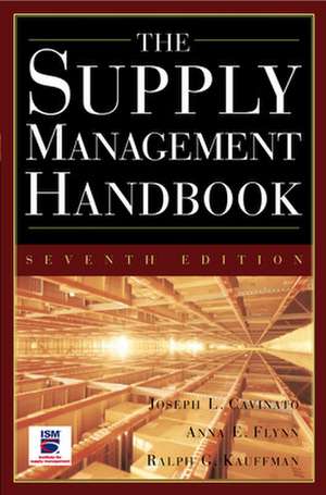 The Supply Mangement Handbook, 7th Ed de Joseph Cavinato