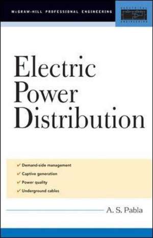 Electric Power Distribution de A. Pabla