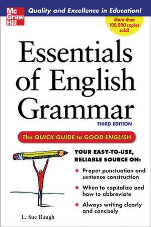 Essentials of English Grammar de L. Baugh