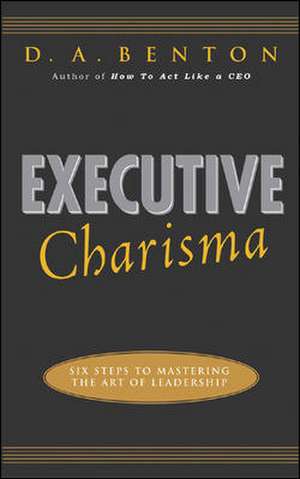 EXECUTIVE CHARISMA de Benton